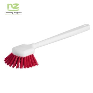 LONG HANDLED GONG BRUSH RED