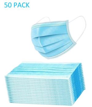 SURGICAL GRADE FACE MASKS PKT 50