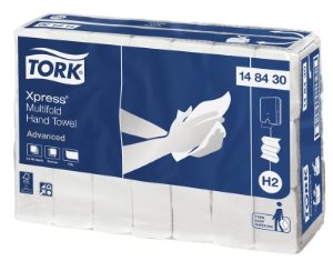 SCA TORK 1PLY ADV SLIMLINE HT ADV CTN 21 H2